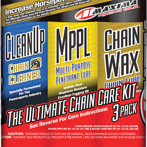 Ultimate Chain Wax Care Kit 3/Pk