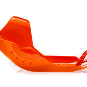 Skid Plate Orange/White