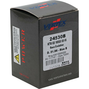 Piston Kit Cast Race Evolution 51.96/Stroker Ktm