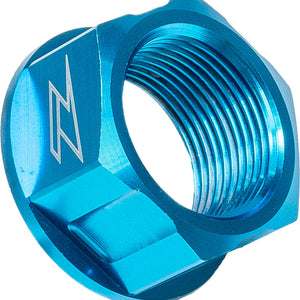 Axle Nut M25x32 P1.5 H18 H Blue