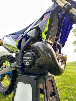 Pipe  Guard  Carbon  Fiber Sherco