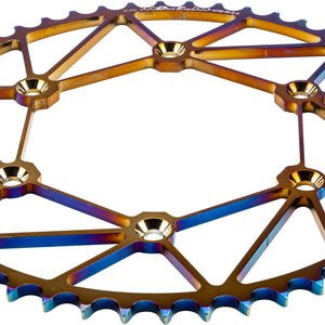 Rear Sprocket Chromoly Stl/Zir 50t 520 Chromatic Ktm/Husq