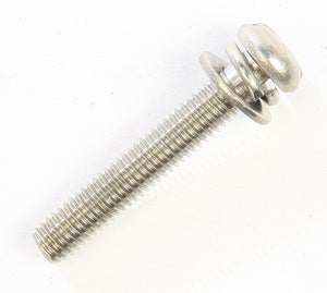 Stainless Screw W/2 Washers 30 Mm
