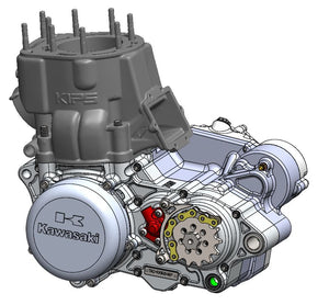 KX500 Billet Engine Cases-2024 KX450 Chassis