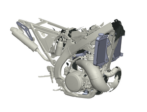 2018-2026 Suzuki RMZ Conversion Radiators